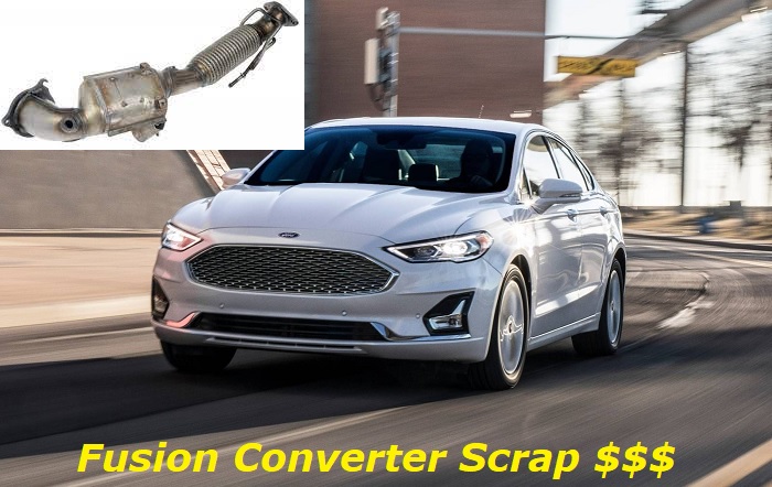 Ford Fusion converter scrap price